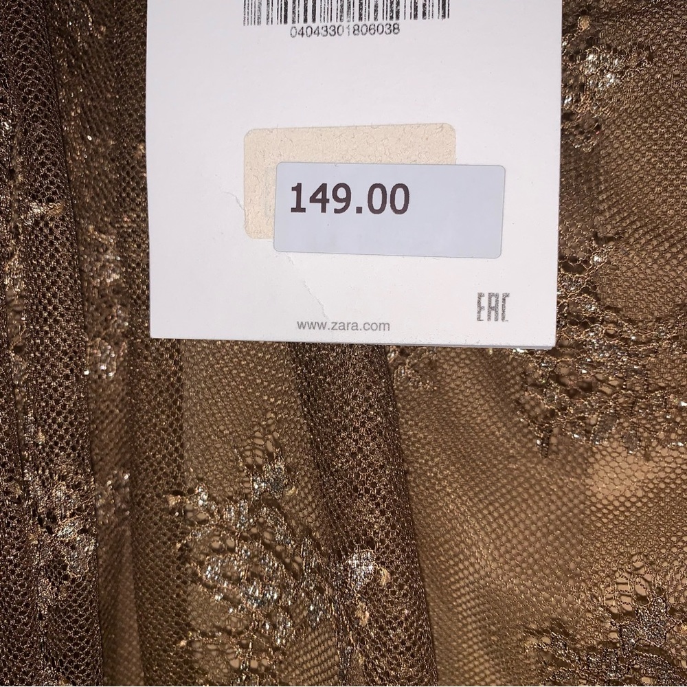 NEW $149 Zara Combination Limited Edition Lace Skirt 4043/301 Medium - Picture 11 of 11
